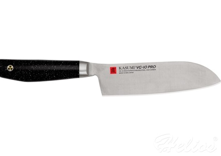 Kasumi Nóż Santoku kuty Titanium dł. 18 cm, grafit (K-22018)