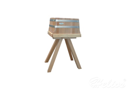 Kloc masarski drewniany na podstawie 40x40 cm (T-KLD4435)