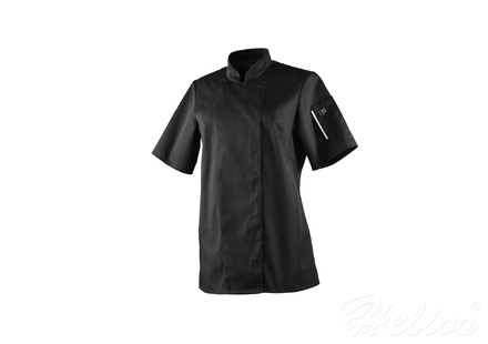 CADIX, bluza czarna, krótki rękaw, roz. S (U-CX-BTS-S)