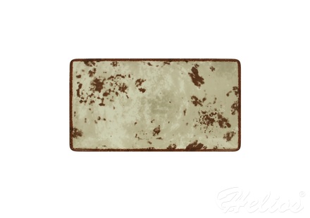 Metalfusion talerz płaski zdobiony brązowy 31 cm (MFGDRP31BB)